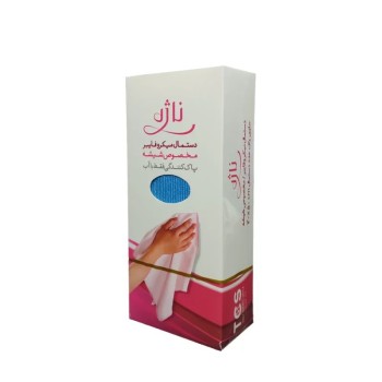دستمال میکروفایبر ناژه اصل مخصوص شیشه